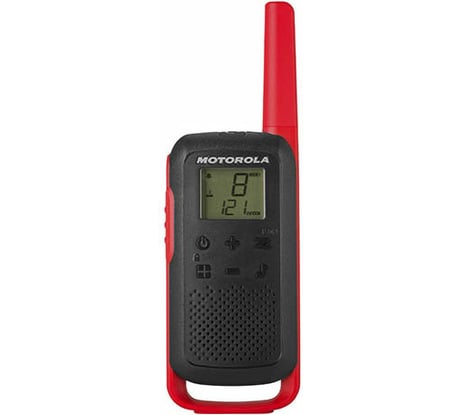 Комплект из двух радиостанций Motorola Talkabout T62 RED B6P00811RDRMAW