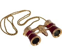 Бинокль с подсветкой и цепочкой Levenhuk Broadway 325F красный 17782