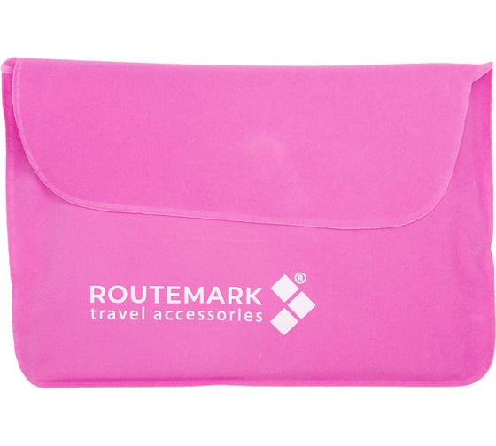 Надувная подушка ROUTEMARK розовая SAM-pink