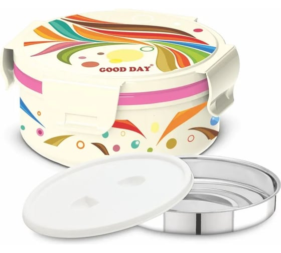 Термо ланч-бокс GOOD DAY BRISTO DLX 800 мл Cream and Pink GL31980PK