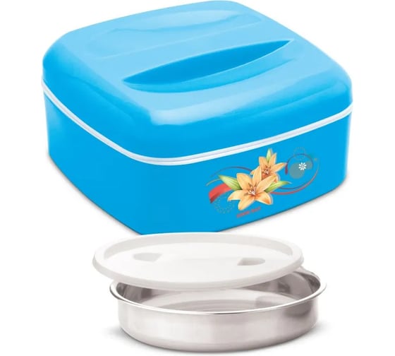 Термо ланч-бокс GOOD DAY SQUARE MEAL DLX 750 мл Blue GL31775BE