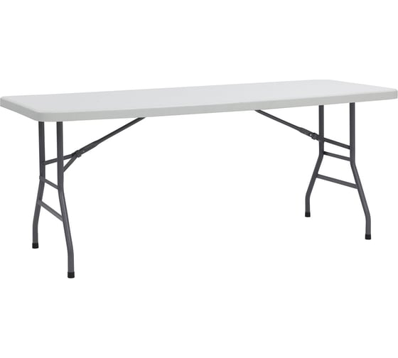 Складной пластиковый прямоугольный стол-книжка Стул Груп Кейт 182x74x74см, складные ножки C182S