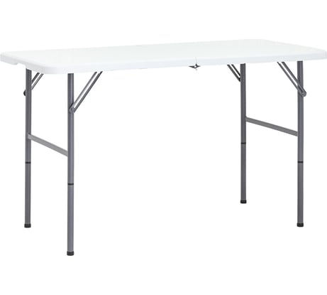 Складной пластиковый стол-чемодан Стул Груп кейт 122x61x74см, белый Z122-3X