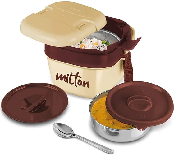 Термо ланч-бокс MILTON Cubic Big 1.1 л, Beige ML31711-BG
