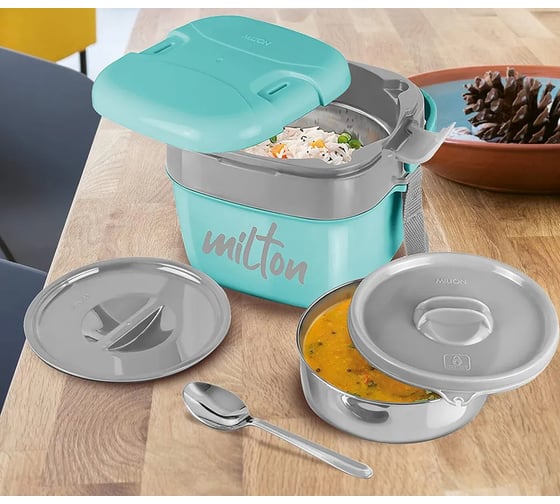 Термо ланч-бокс MILTON Cubic Small 0.8 л, Blue ML31708-BL