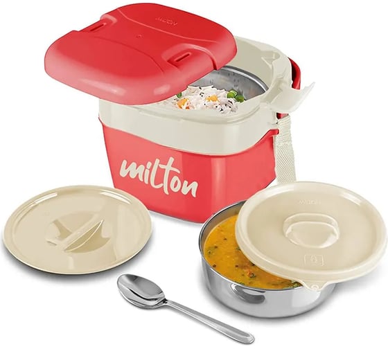 Термо ланч-бокс MILTON Cubic Small 0.8 л, Red ML31708-RD