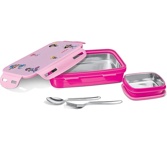 Термо ланч-бокс MILTON STEELY MINI DELUXE 0.425 л, Pink and Pink ML37303-PP
