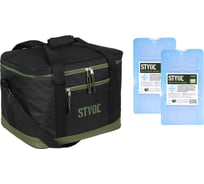Комплект STVOL: термосумка SRB04 40 л + аккумулятор холода SAC03 900 г 2 шт. STK04