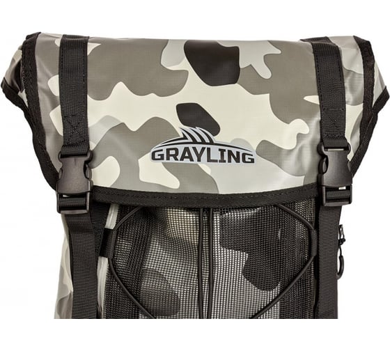 Герморюкзак Grayling Argut B1707 25L, серый кмф 4610097018206