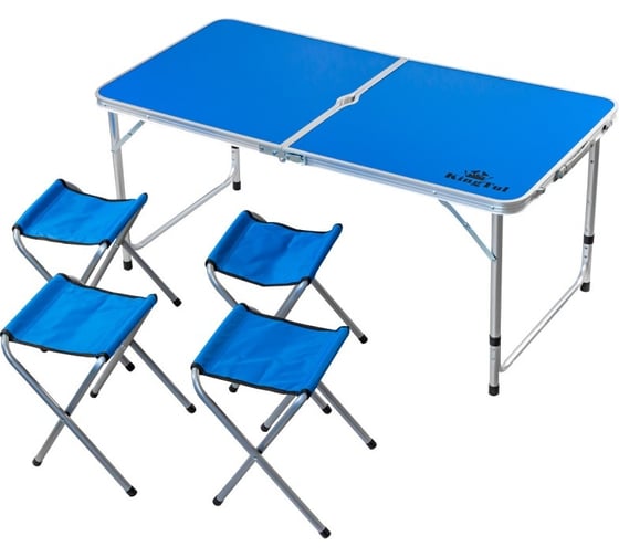 Складной стол со стульями для кемпинга KingTul kt-09517m 56490