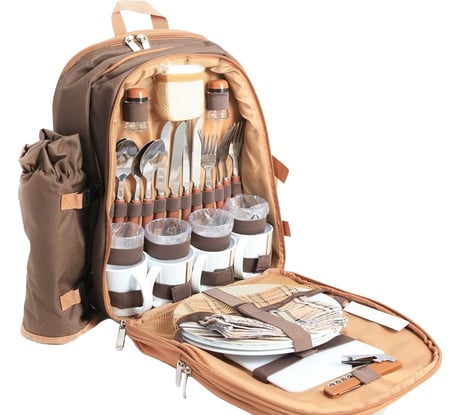 Набор для пикника Green glade 35 предметов, 12 л Т3141