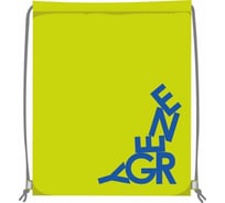 Сумка для сменной обуви LAMARK energy, 34x42 см, на шнурке, светоотражающие элементы, лайм SB0005-02