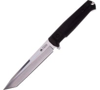 Туристический нож Kizlyar Supreme Aggressor сталь AUS-8 StoneWash рукоять черный Кратон 4650065057127