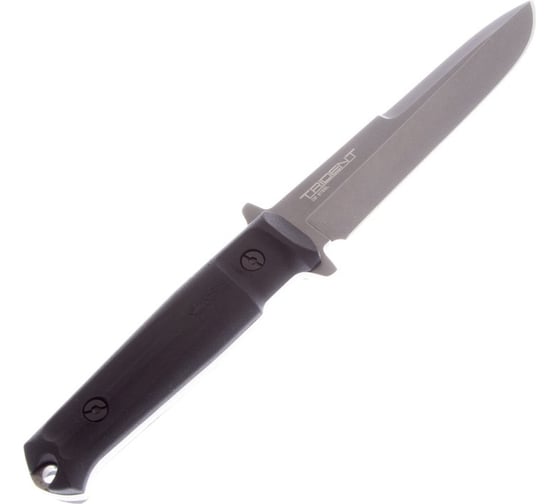 Туристический нож Kizlyar Supreme Trident сталь D2 TacWash рукоять из черного Кратона 4650065058353
