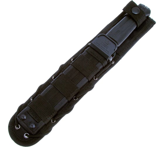 Туристический нож Trident сталь AUS-8 TacWash рукоять из черного Кратона Kizlyar Supreme 4650065058315