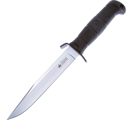 Тактический нож Kizlyar Supreme Vector сталь 420HC Stonewash рукоять из черного кратона 4610094292005