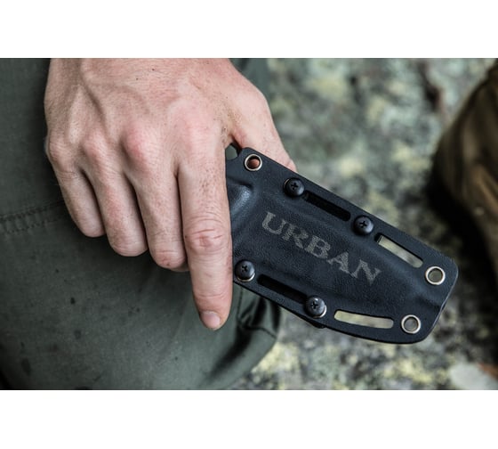 Туристический нож Kizlyar Supreme Urban сталь AUS-8 StoneWash рукоять из G10 4650065058391