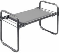 Скамейка садовая с мягким сиденьем Nika серая ССФМ/серая