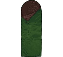 Спальный мешок-одеяло Следопыт Defender left зеленый PF-SB-21