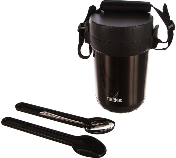 Многофункциональный термос для еды THERMOS JBG-1800 Food Jar 1.8 л, черный 656728