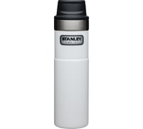 Термокружка Stanley Classic Trigger Action One Hand 0.47 л, белая 10-06439-007