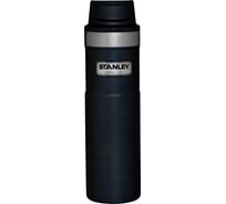 Термокружка Stanley Classic Trigger Action One Hand 0.47 л, синяя 10-06439-008