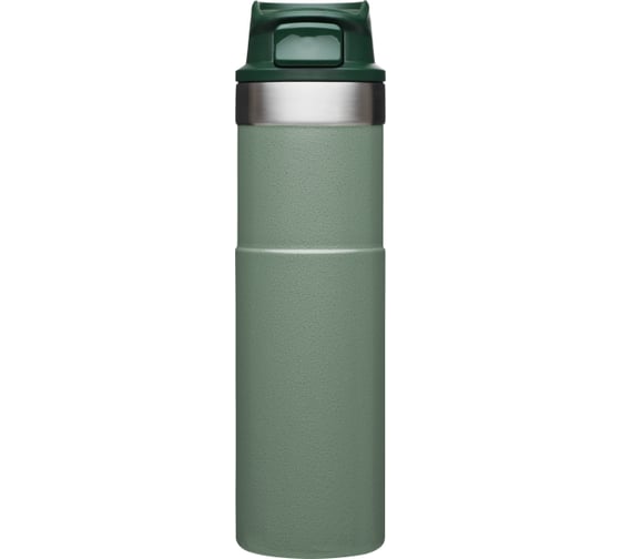 Термокружка Stanley Classic Trigger Action One Hand 0.47 л, зеленая 10-06439-005