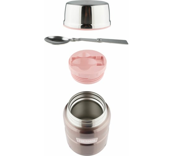 Термос для еды THERMOS King SK3000 Pink 0.47 л, розовый 155740