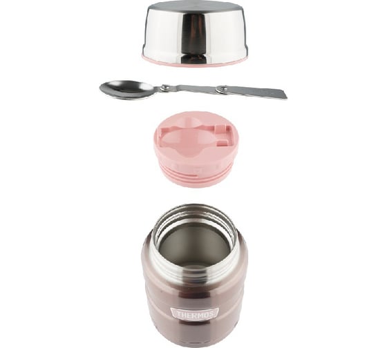 Термос для еды THERMOS King SK3021Р 0.7 л, розовый 155481