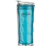Термокружка THERMOS Thermocafe by Crackie Tumbler 0.45 л, бирюзовая 019257