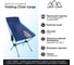 Складное кресло LIGHT CAMP Folding Chair Large синий LC-403 9
