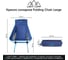 Складное кресло LIGHT CAMP Folding Chair Large синий LC-403 10