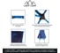 Складное кресло LIGHT CAMP Folding Chair Large синий LC-403 11