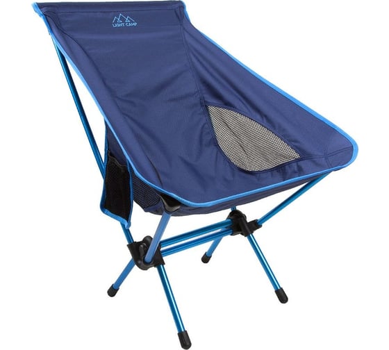 Складное кресло LIGHT CAMP Folding Chair Medium синий LC-303