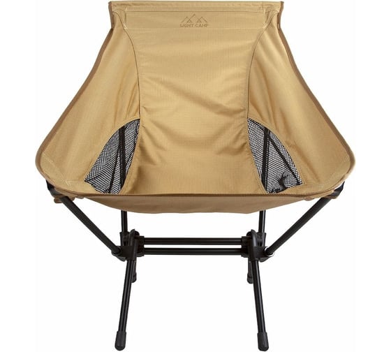 Складное кресло LIGHT CAMP Folding Chair Medium песочный LC-302