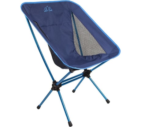 Складное кресло LIGHT CAMP Folding Chair Small синий LC-203