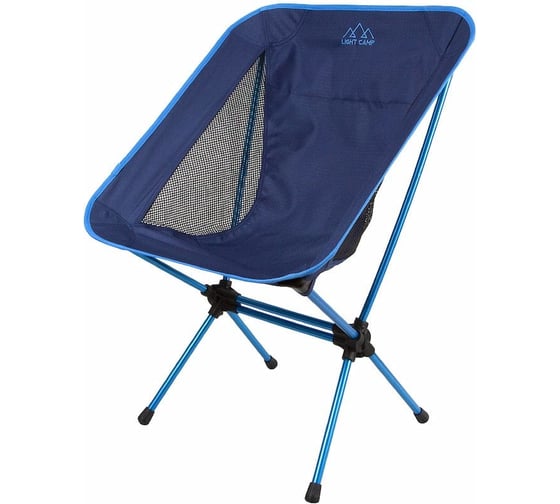 Складное кресло LIGHT CAMP Folding Chair Small синий LC-203