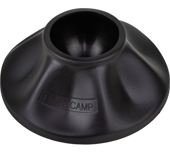 Пятка для ножек LIGHT CAMP Feet Tips черный, 4 шт. LC-1001