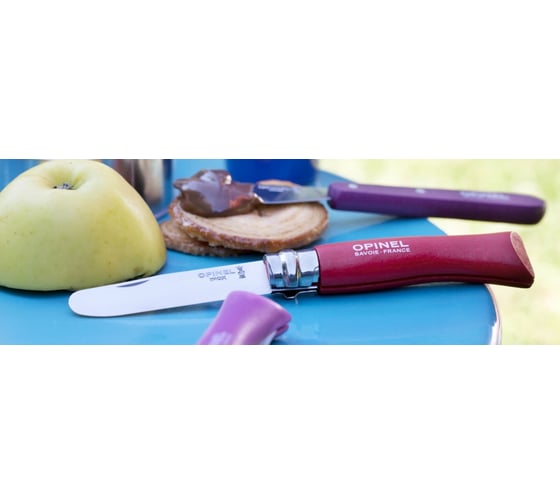 Детский складной нож Opinel №7 VRI My First Red 0016981