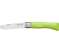 Детский складной нож Opinel №7 VRI My First Apple green 0017001