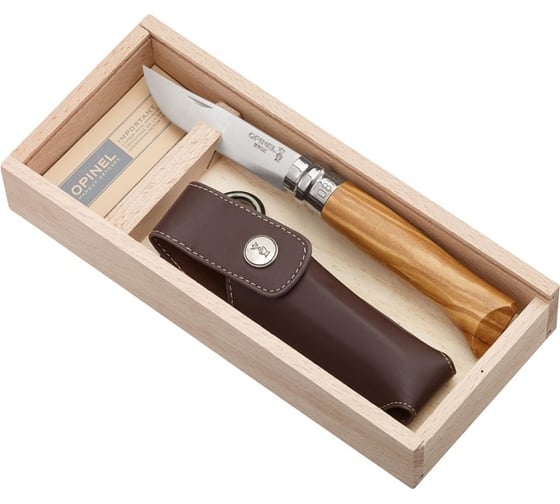 Складной нож Opinel №8 VRI Classic Woods Traditions Olivewood 0010040