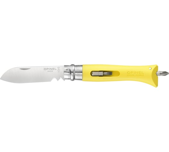 Складной нож Opinel №9 VRI DIY Yellow 0018046 1