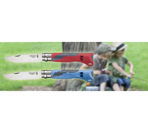 Складной нож Opinel №7 VRI OUTDOOR Junior Blue 0018985