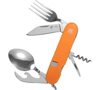 Перочинный нож Stinger 109 мм, 8 функций, материал рукояти: АБС-пластик, оранжевый FK-A106PB-1