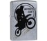 Зажигалка с покрытием Street Chrome ZIPPO серебристая, 36x12x56 мм 29695 1