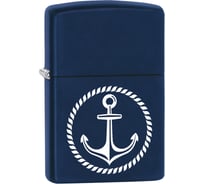 Зажигалка с покрытием Navy Matte ZIPPO cиняя, 36x12x56 мм 29692