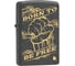 Зажигалка с покрытием Iron Stone ZIPPO серая, 36x12x56 мм 29687 1