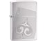 Зажигалка с покрытием Brushed Chrome ZIPPO серебристая, 36x12x56 мм 29685 1