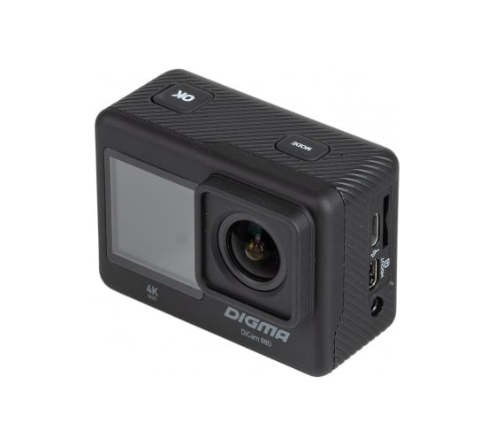 Экшн-камера DIGMA DiCam 880 черный 1511728