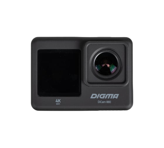 Экшн-камера DIGMA DiCam 880 черный 1511728